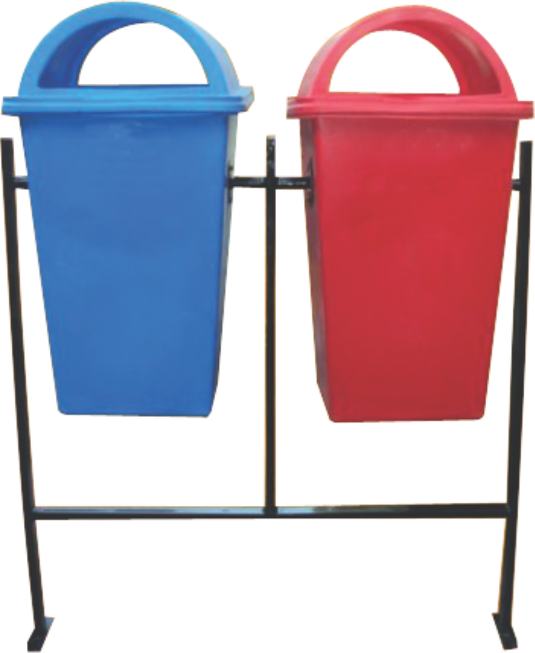 ms steel pole mount bin