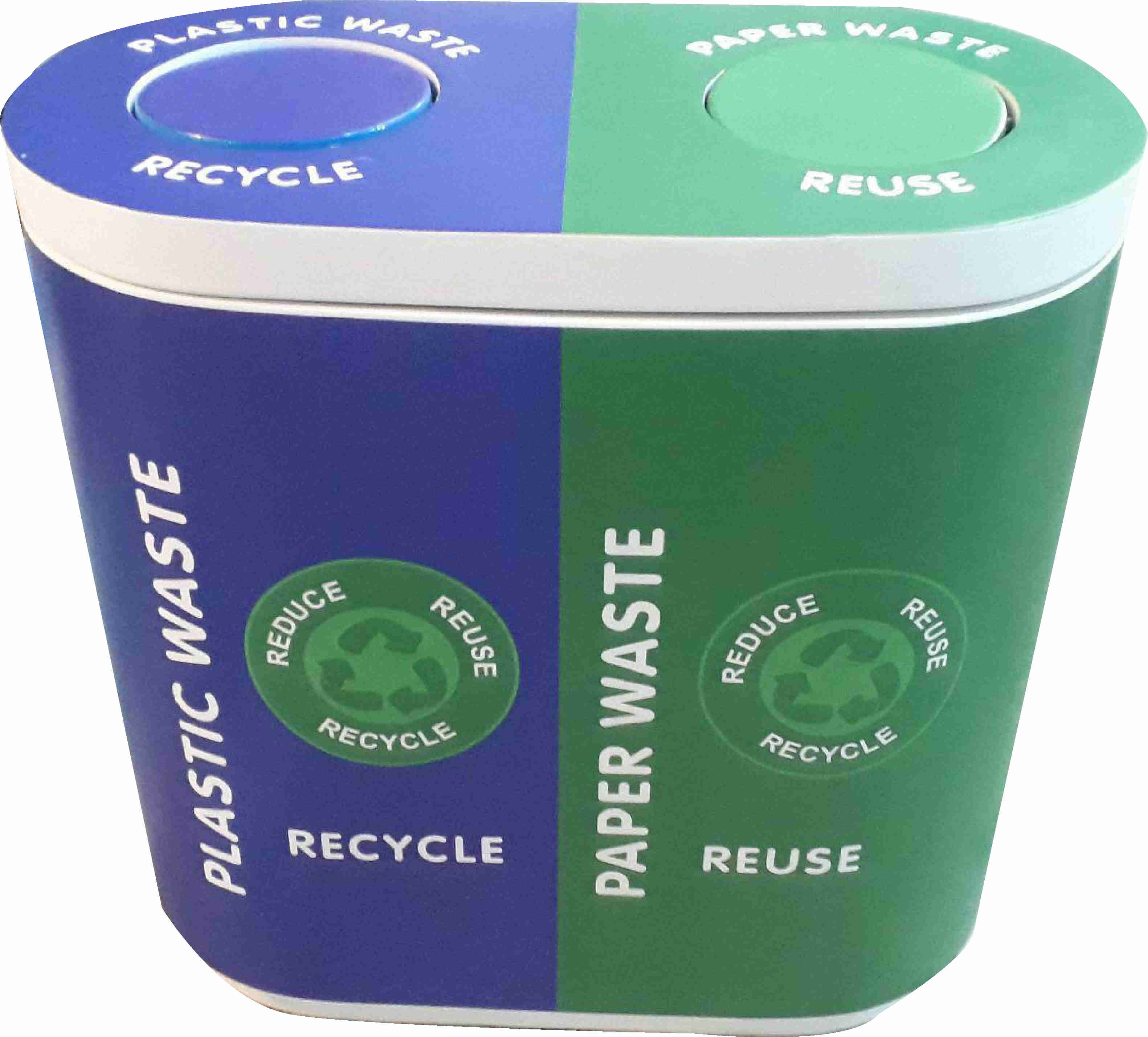 FRP Duo Recycle Bin