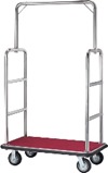 Stainless steel bellman trolley
