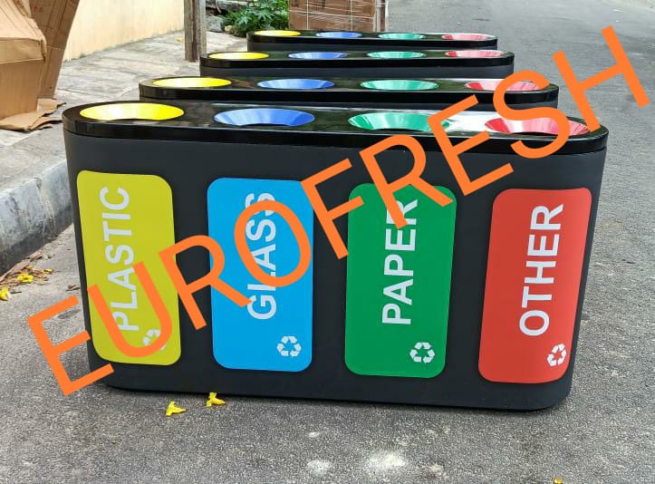 FRP 4IN1 WITH SWING LID BIN