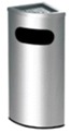 corner bin with ashtray bin